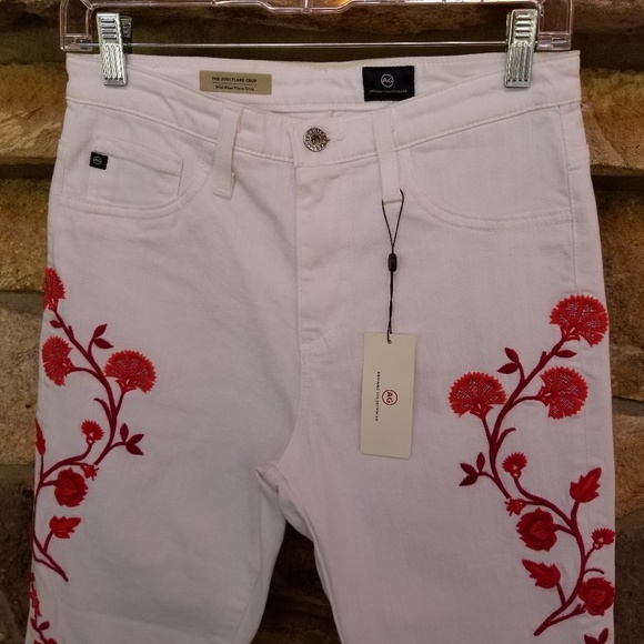 Ag Crop Flare Jeans Size 27 - Picture 2 of 11